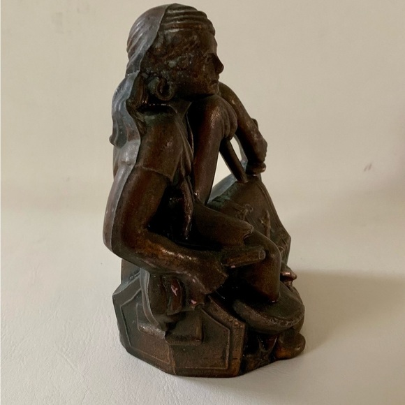 Vintage Treasure Island Pirate Brass Figure - Picture 2 of 10